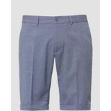 Bermuda - Normale Pasvorm - Fijn Patroon