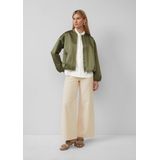 Tussenjas - Blouson - Effen - Licht Gevoerd - Wijde Pasvorm