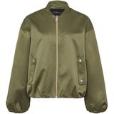 Tussenjas - Blouson - Effen - Licht Gevoerd - Wijde Pasvorm