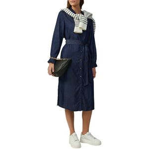 Tuniekjurk - Effen - Lyocell - Lange Mouw - Normale Pasvorm