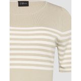 Gebreide Pullover - Slim-fit - Korte Mouwen