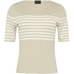 Gebreide Pullover - Slim-fit - Korte Mouwen