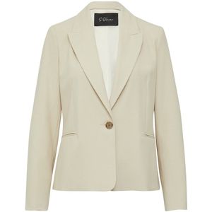 s.Oliver BLACK LABEL Jasje - Beige - Bovenmateriaal 49%