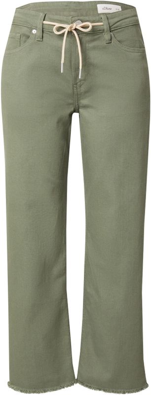 s.Oliver - Karolin Cropped Straight Leg - Broek - 48