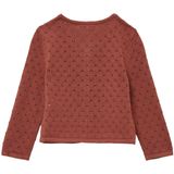 Gebreide Trui - Katoenmix - Open Gebreid - Lange Mouwen - Ronde Hals