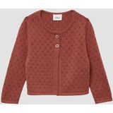 Gebreide Trui - Katoenmix - Open Gebreid - Lange Mouwen - Ronde Hals