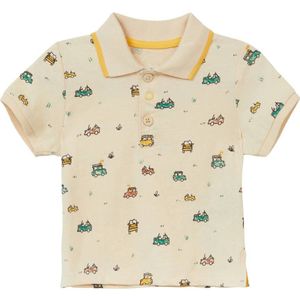 Poloshirt - Katoenen Jersey - Korte Mouwen - Normale Pasvorm - All-over Print