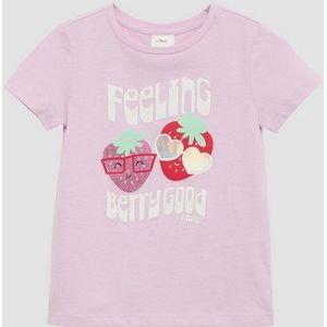 s.Oliver - T-shirt - Lichtroze - 100% Katoen