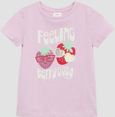 s.Oliver - T-shirt - Lichtroze - 100% Katoen