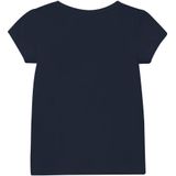 T-shirt - Effen - Jersey - Ronde Hals - Pofmouwen - Normale Pasvorm