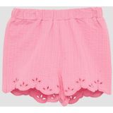 s.Oliver - Korte Broek - Roze - 100% Katoen - Elastische Tailleband