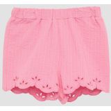 s.Oliver - Korte Broek - Roze - 100% Katoen - Elastische Tailleband