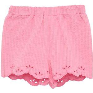 s.Oliver - Korte Broek - Roze - 100% Katoen - Elastische Tailleband
