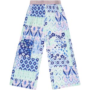 Broek - All-Over Print - Viscose - Hoge Taille - Losse Pasvorm