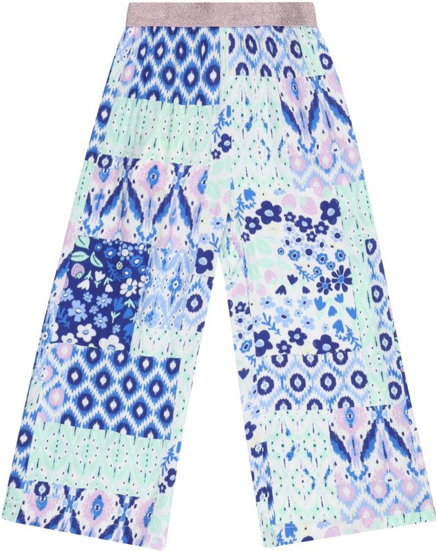 Broek - All-Over Print - Viscose - Hoge Taille - Losse Pasvorm