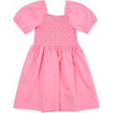 Jerseyjurk - Gevoerde Zoom - Flare - Pofmouwen - Motiefprint - Carréhals