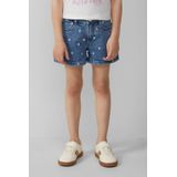 s.Oliver Jeans  blauw denim / rosa / framboos / offwhite