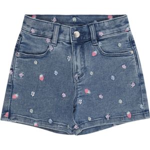 s.Oliver Jeans  blauw denim / rosa / framboos / offwhite