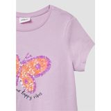 T-shirt - Zacht - Geborsteld Katoen - Korte Mouwen - Speelse Print