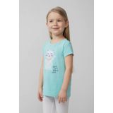 Fröhlich - T-shirt - Wit - Katoen - Met Paillettenprint