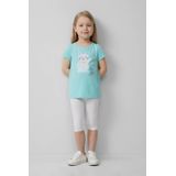 Fröhlich - T-shirt - Wit - Katoen - Met Paillettenprint