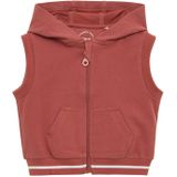 s.Oliver - Mouwloos Sweatvest - Katoen - Zwart