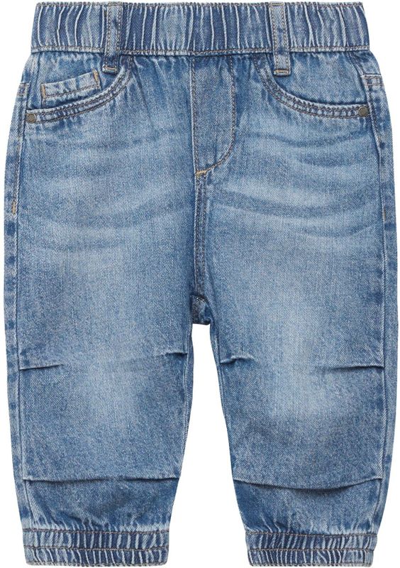 Jeans - Hoge Taille - Broek - Blauw - Taps Toelopende Pijp