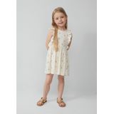 Jerseyjurk - Korte Jurk - All-over Print - Fladdermouwtjes