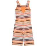 Culottes - Gestreept - Mouwloos - Katoen - Normale Pasvorm