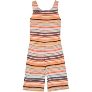 Culottes - Gestreept - Mouwloos - Katoen - Normale Pasvorm