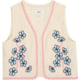 s.Oliver - Indoor-Weste - Mouwloos Vest - Katoen - V-hals