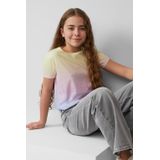 s.Oliver - T-shirt - Multi - Korte Mouwen - Polyester/Katoen