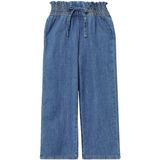 Jeans - Wijd - Blauw - Katoen - Normale Pasvorm