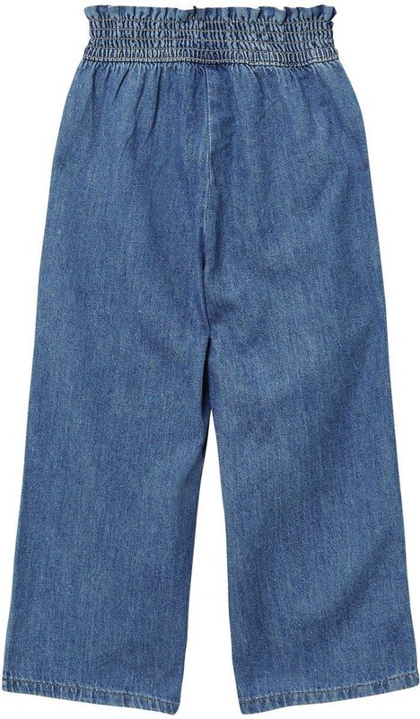 Jeans - Wijd - Blauw - Katoen - Normale Pasvorm