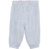 Cargobroek - Katoen - Subtiele Strepen - Paperbag Taille