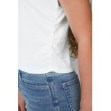 s.Oliver - Mouwloze Top - Wit - 100% Katoen