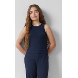 s.Oliver - Mouwloze Top - Ronde Hals - Stretchkatoen - Meisjes