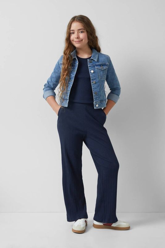 s.Oliver - Mouwloze Top - Ronde Hals - Stretchkatoen - Meisjes