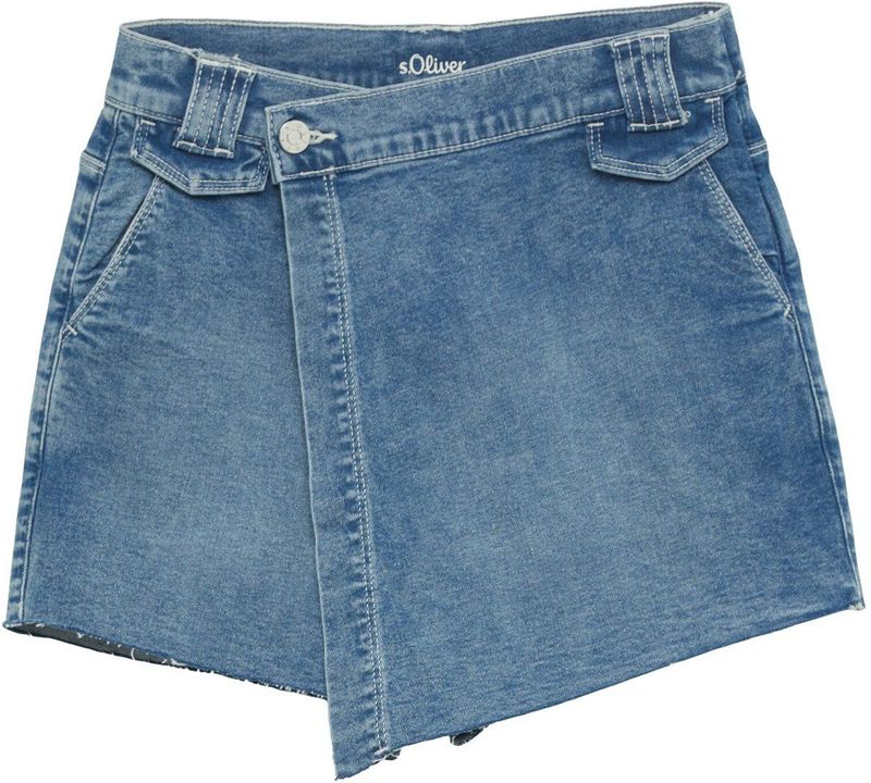 s.Oliver - Denim Skort - Strokenrok
