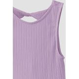 s.Oliver - Korte Jurk - Lavendel - Ribstof