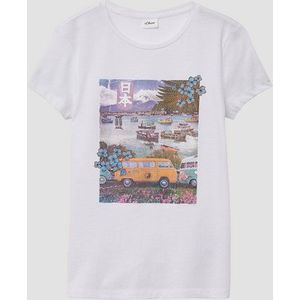 T-shirt - Regular-fit - Katoenen Jersey - Korte Mouwen - Ronde Hals