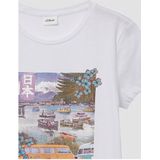 T-shirt - Regular-fit - Katoenen Jersey - Korte Mouwen - Ronde Hals