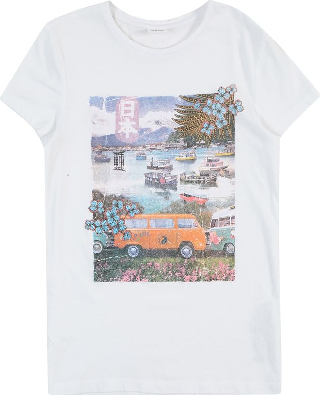 T-shirt - Regular-fit - Katoenen Jersey - Korte Mouwen - Ronde Hals