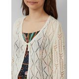 Gebreide Trui - V-hals - Synthetisch - Gebreid Patroon