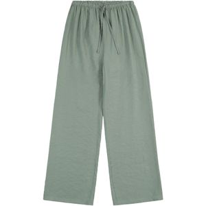 Capri Broek - Breed - Hoog - Viscose Stretch - Elastische Tailleband