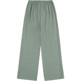 Capri Broek - Breed - Hoog - Viscose Stretch - Elastische Tailleband