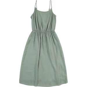 s.Oliver - Robe Brillante - Jurk - Groen - Viscose Mengsel