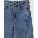 Jeans - Regular-Fit - Wijde Pijpen - Superhoge Taille - Katoen-Stretch