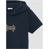 s.Oliver - Trui - Katoen en Polyester - Met Capuchon - Fijn Gebreid