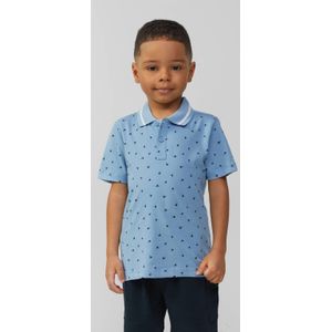 s.Oliver - Polo - Lichtblauw - Katoen